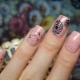How to make a simple and stylish manicure with dandelions on nails?