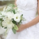 How to choose a white bouquet for the bride?