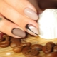 Coffee manicure: bright ideas and tips for their implementation