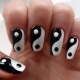 Yin-Yang manicure - oriental flavor for your image