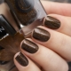 Coffee color manicure: trends and useful tips