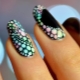 Manicure with circles: design ideas and examples of decor