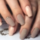 Beige-brown manicure: chic new items and elegant ideas