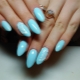 Manicure in blue tones: design features and fashion ideas