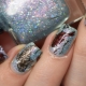 Unusual ideas for manicure with fish