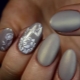 Novelties and design ideas for manicure in gray colors