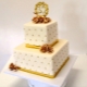 Original cakes for a golden wedding