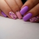 Pink-lilac manicure - stylish and bright solutions