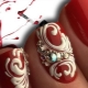 Creating monograms on nails: step by step instructions and useful tips