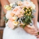 Styles of a bridal wedding bouquet