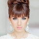Wedding hairstyles with bangs