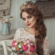 Wedding hairstyles with a crown: how to choose and wear skillfully?