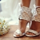 Wedding pedicure: trendy ideas and a variety of designs