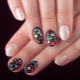 Technique of performing drawings on nails using dots