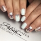 Ideal design options for a white manicure with patterns and drawings.