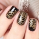 Golden manicure: trendy ideas and tips for combining colors