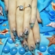 Aquarium nail design: features and recommendations for implementation