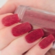 Velvet manicure: creation methods and design options