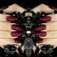 Gothic manicure design