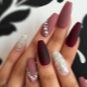 Gel polish with rhinestones: features, methods of application, examples of nail design