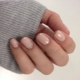 Manicure Design Ideas with Beige Gel Polish