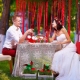 Ideas for decorating and holding a wedding in nature