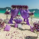 Interesting ideas for decorating a wedding in lilac