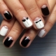 How to make moon manicure gel polish?