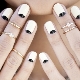How to make moon manicure shellac?