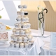 Cupcakes for a wedding: features, design and presentation