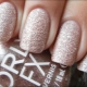 Sand effect manicure: what is it and how is it made?