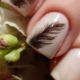 Manicure with a feather: options for a stylish design and a description of the technique of nail design