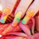 Rainbow manicure: design secrets and fashion ideas