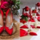 Recommendations for the design of weddings in red