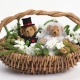 Wedding baskets: types, tips for making and decorating