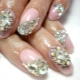 Nail design options with stones