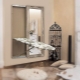 Mirror with an ironing board: features, rules for selection and installation