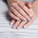 Light manicure ideas for short nails