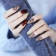 Interesting ideas for oval nail design