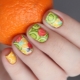 Edible manicure from fruits to berries