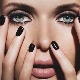 Features of black manicure for short nails