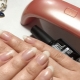 Aligning the nail plate with a base for gel polish