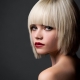 Asymmetric bob with bangs: technical features, selection of options