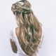 Hairstyle-waterfall: weaving options and beautiful examples