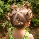 Hairstyles for girls 2-3 years old for short hair