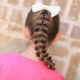 Ways to braid girls: simple hairstyles