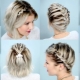 Options for braiding braids for girls with short hair