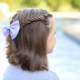 Choosing hairstyles for a school girl with short hair