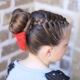 What beautiful hairstyles can girls do for school?