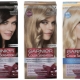 Features and color palette of hair dyes Garnier
